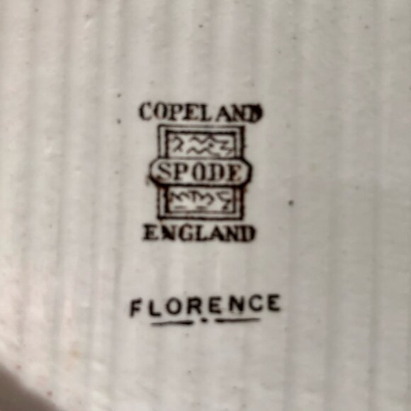 9” Oval Vegetable Bowl Florence Collection By Spode - Picture 4 of 8